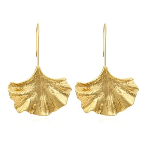 GOLDEN LEAF - EARRINGS