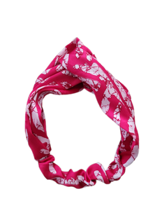 Silk Satin Turban Headband