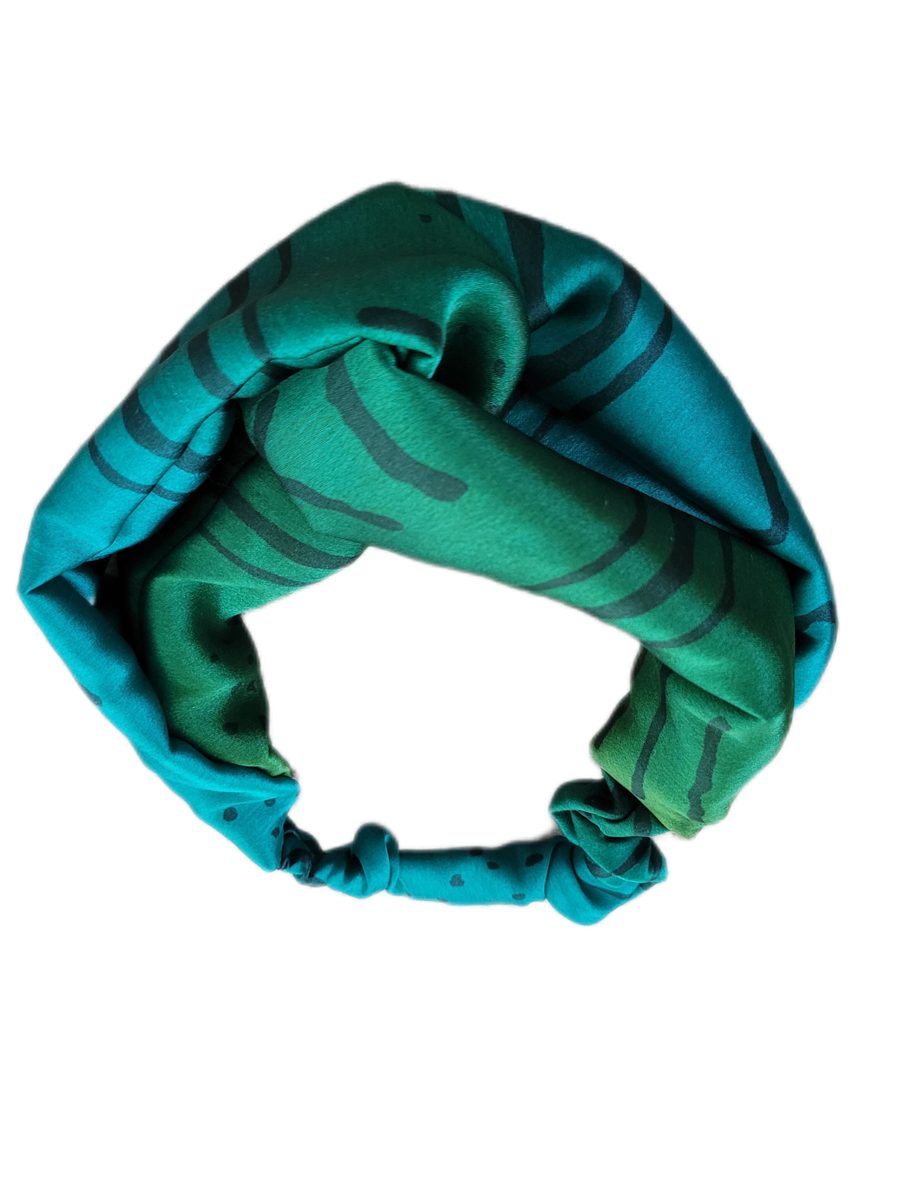 Silk Satin Turban Headband