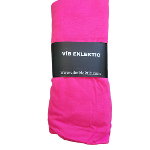 HOT PINK STRETCH - HEADWRAP