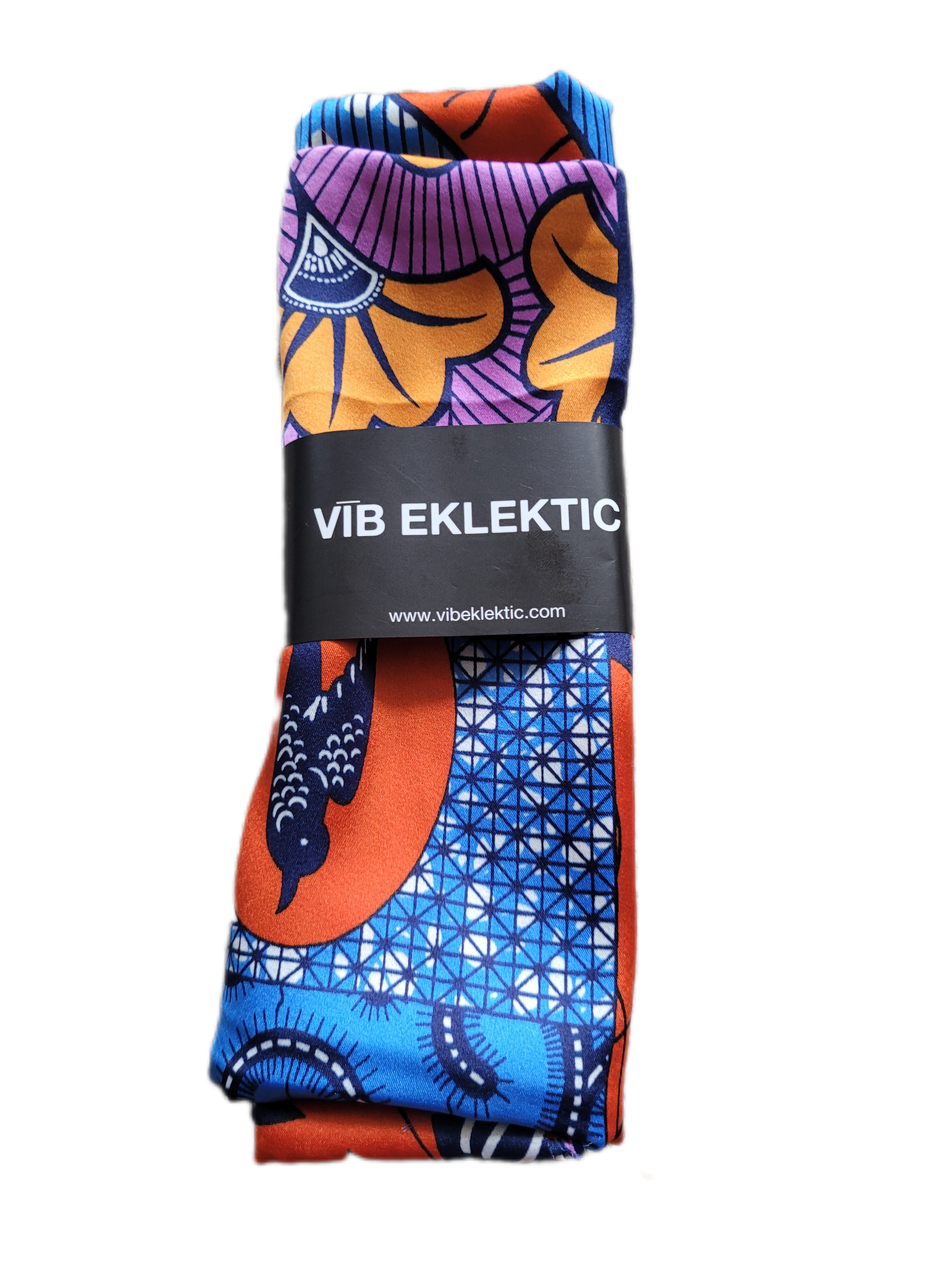 GANESA PURPLE - SILK HEADWRAP