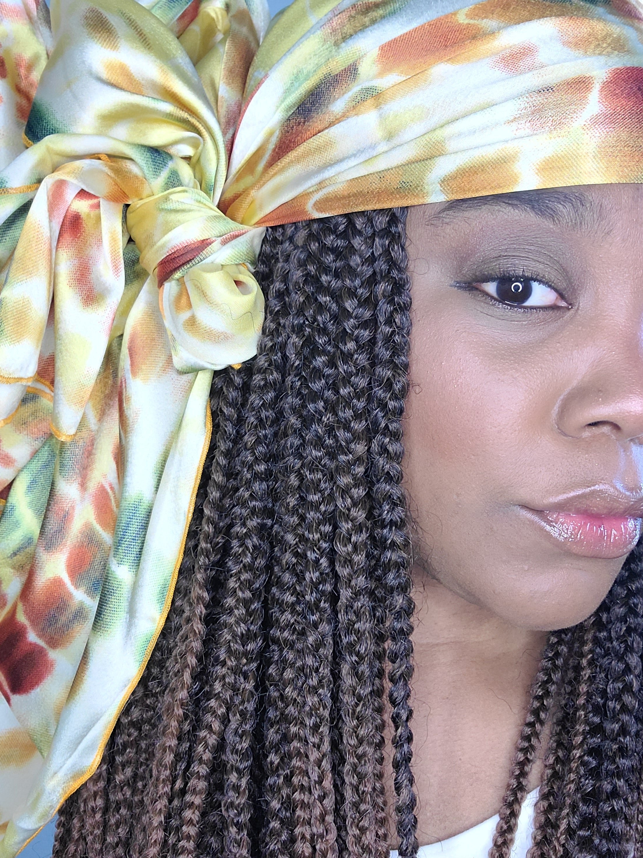 CARIBBEAN DREAM - SILK HEADWRAP
