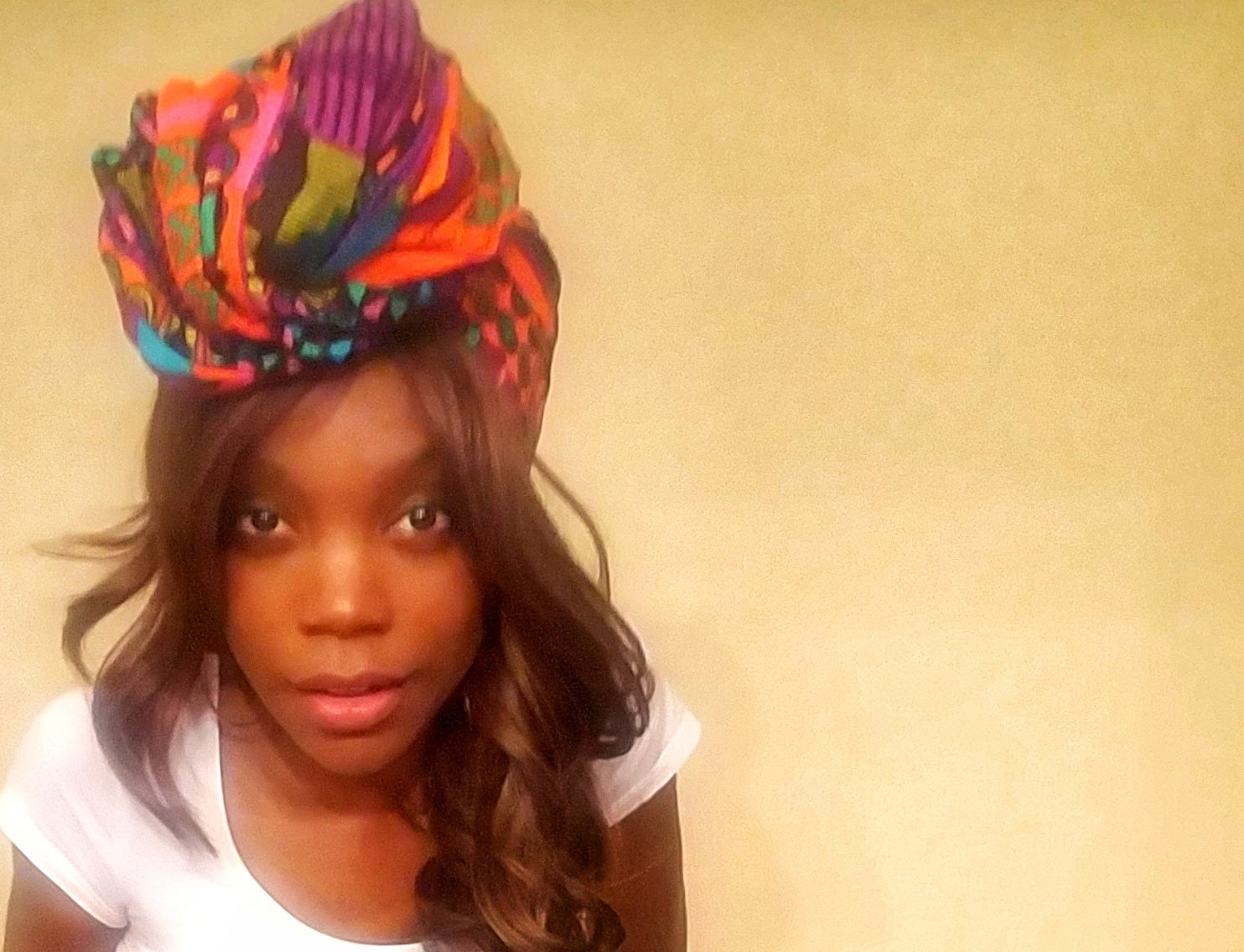 KENTE STARBURST - HEADWRAP